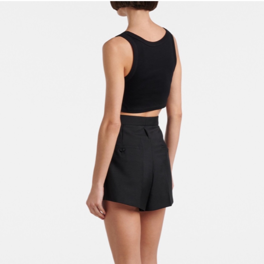 PRADA logo cropped tank top - Picture 3 of 9